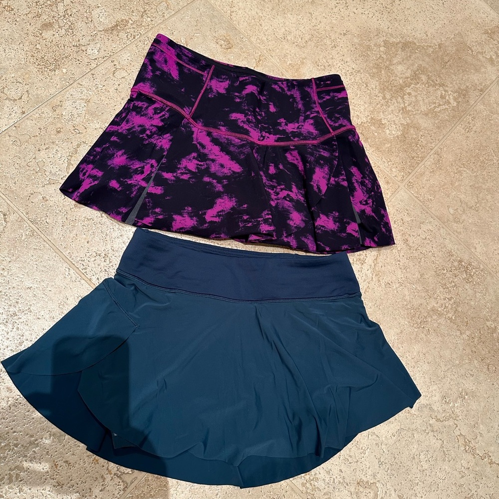 Lululemon skorts selling as pair